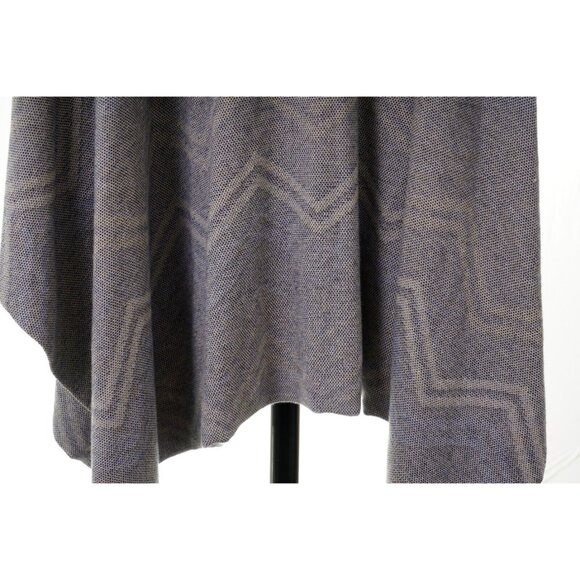 Talbots Chevron Wrapped Cardigan Cotton Blend Women's One Size Shawl Wrap - Picture 12 of 12